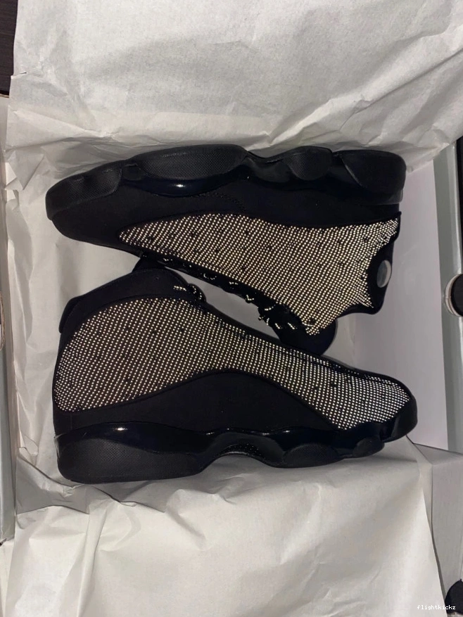 Black Jordan Retro Air Cat 414571-011 13 0719